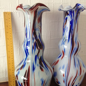 Bohemian vase - Art Glass