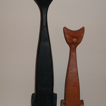 Mid-Century Design Cat Folk Art?