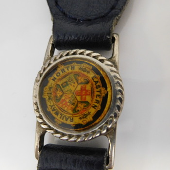 NorthEastern Railway and Cuban Cigar Band Belt Buckle - Strange Combo - Railroadiana