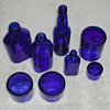 Cobalt Blue Glass Jars & Bottles