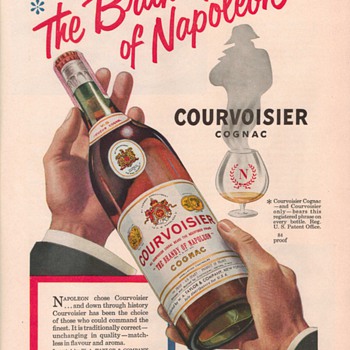 1950 Courvoisier Advertisement - Advertising