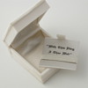 white book ring box