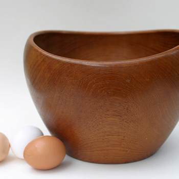 Mystery Teak Bowl - Mid Century Modern