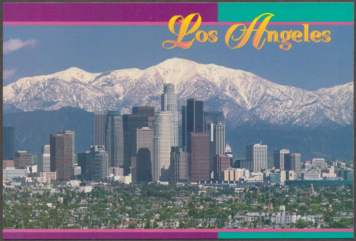 1995 Los Angeles Postcards Collectors Weekly