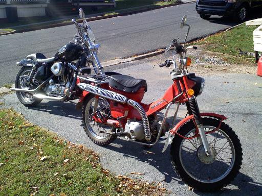 1975 honda trail 90
