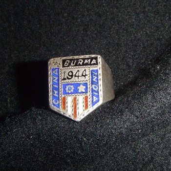 WW2 CBI Theater souvenir ring - Military and Wartime