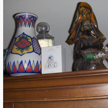 Colorful pottery Vase - Art Pottery