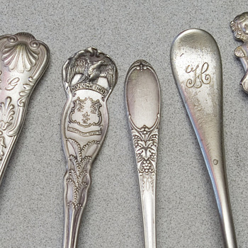 Spoon collection not Sterling, put old