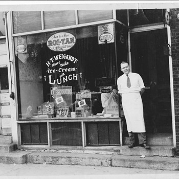 Old Ice Cream and Candy Shop I went to as a Child  - Photographs