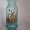 Christopher Colmumbus santa maria glass vase