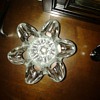 clear glass vase