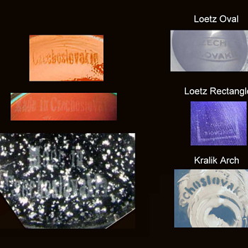 Franz Welz Klostergrab - Marks and Labels Clarified - Art Glass