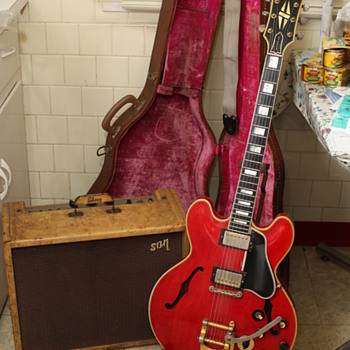 1960 Gibson ES355  W/ ORIGINAL CASE and AMPLIFIER