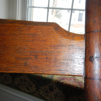 antique shaker rocking chair.
