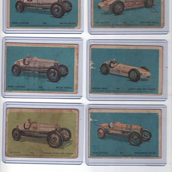 old racing cards - Cards