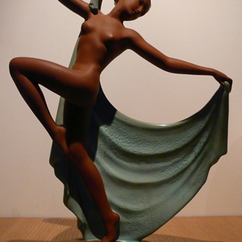 My Goldscheider "Adagio" by Josef Lorenzl - Art Pottery