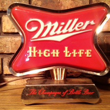 1954 Miller High life Cash Register Topper - Breweriana