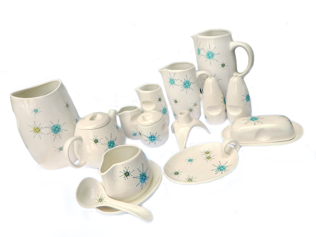 Franciscan Starburst Atomic Earthenware History Collectors Weekly