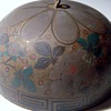 Chinese Brass/Bronze/Copper? Dome Shaped Bell?, Beautiful, Handpainted.