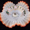 High Quaility 1800s, Early 1900s Cased Glass Bridal Bowl 