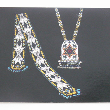 1890-1900 Neckpiece & 1900-1925 Belt