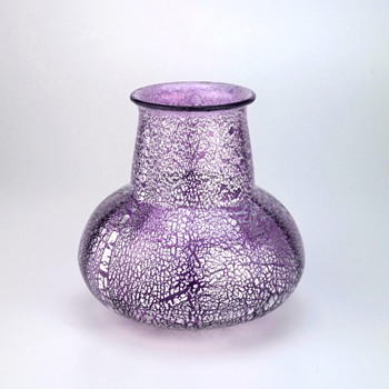 Loetz Argentan form #4243 by Leopold Bauer circa 1906 - Art Glass