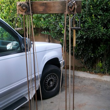 Vintage Strength Building  Machine (Pulley) - Tools and Hardware