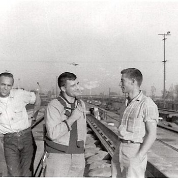 Grandfather on the railroad