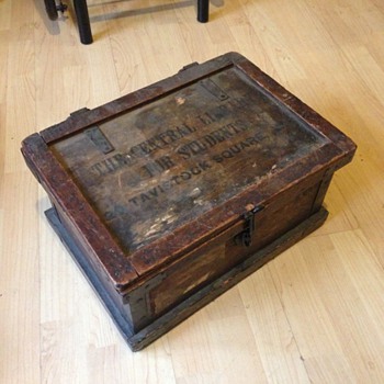 A lovely old box from ( the central library ) London 