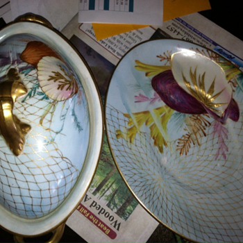 Royal Worcester Fish Service 