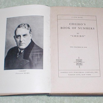 1927 Cheiro's Book of Numbers