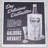 1954 Aalborg Akvavit Advertisements