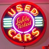 Neon Sign...Used Cars...Safety Tested