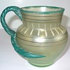 A very unusual Loetz Olympia pitcher!