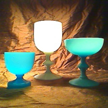 More glass cups - Art Glass