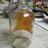 Little Bo-Peep  Embossed Glass Jug