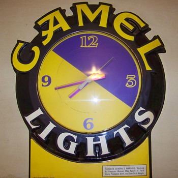 1980's Joe Camel Clock