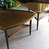 Danish Modern Poul Jensen Occasional Tables for Selig