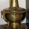 Hot Pot brass cooker - antique and tall 16"