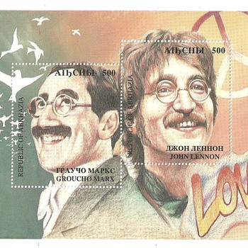 Groucho Marx & John Lennon Stamps - Stamps