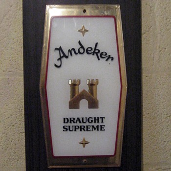 Beer Signs from the Mancave. - Breweriana