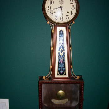 Large New Haven Banjo Clock - Clocks