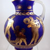 Loetz Pitcher with Oroplastic Decoration, ca. 1928, "Etrusk", Prod. Nr. unknown