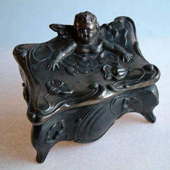Cherubs on Jewelry Boxes - Art Nouveau