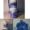 Cobalt/Glazed Pitcher