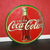 coca cola tin sign