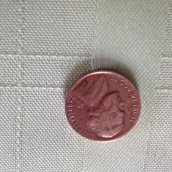 1988 P copper plated Nickel