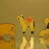 ANIMAL TOY PUZZLE PIECES 85-90 YEARS OLD 