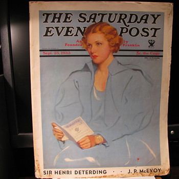 1933 Saturday Evening Post