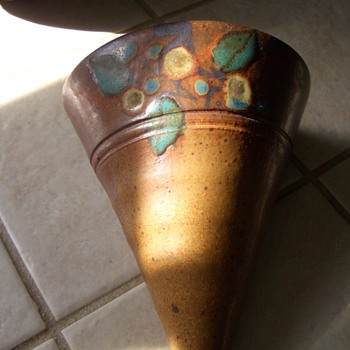 Arts & Crafts Style Pottery Wall Pocket